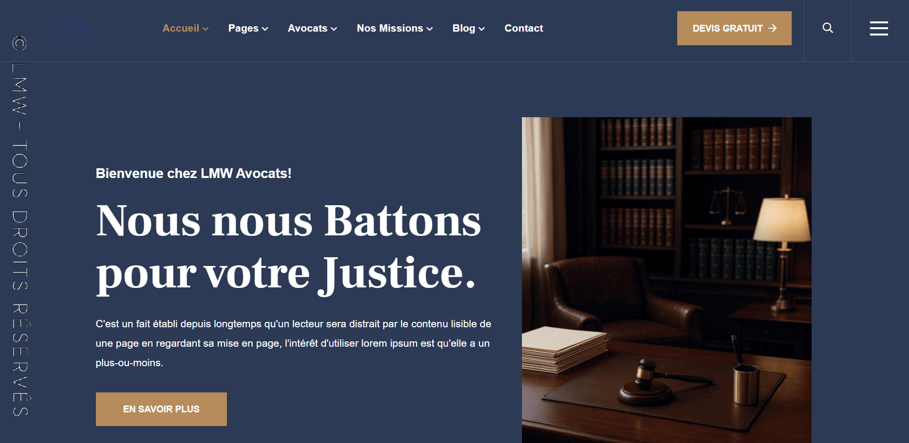 Projet L.M.W. sélectionné 1