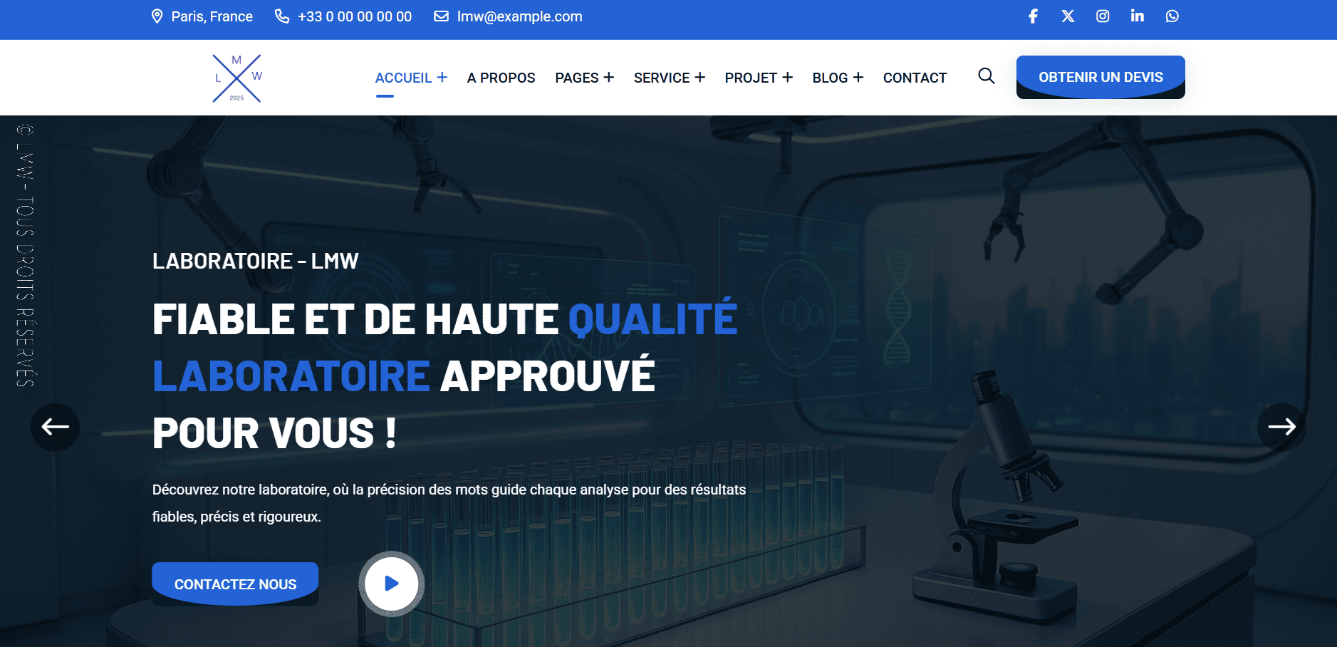 Projet L.M.W. sélectionné 3